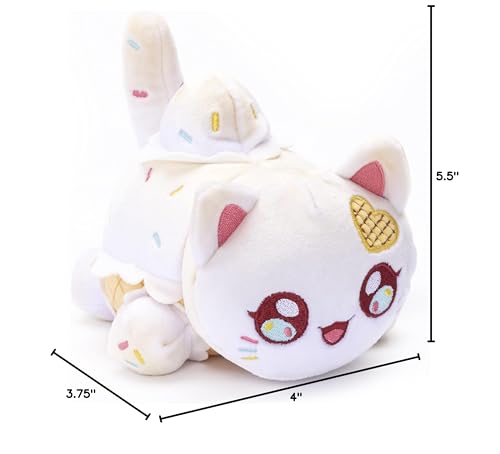 Aphmau 6” MeeMeow Mystery Plush – Ice Cream; YouTube Gaming Channel, Blind Box, 1 of 8 Possible Ice Cream MeeMeows, Official Aphmau Merch