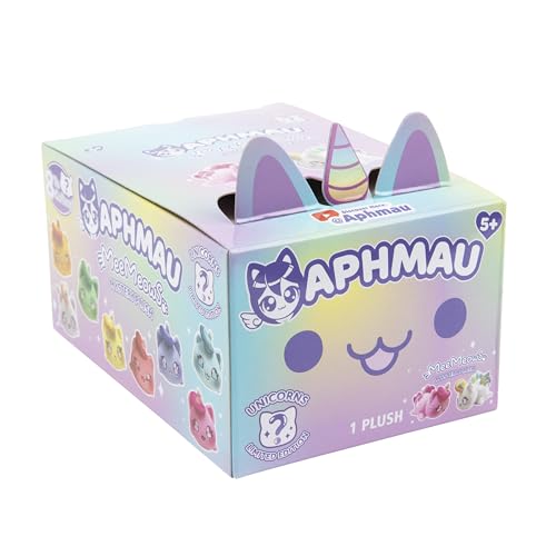 Aphmau 6” MeeMeow Mystery Plush – Ice Cream; YouTube Gaming Channel, Blind Box, 1 of 8 Possible Ice Cream MeeMeows, Official Aphmau Merch