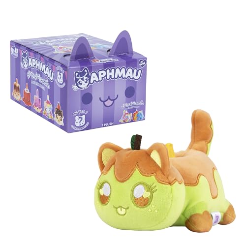 Aphmau 6” MeeMeow Mystery Plush – Ice Cream; YouTube Gaming Channel, Blind Box, 1 of 8 Possible Ice Cream MeeMeows, Official Aphmau Merch