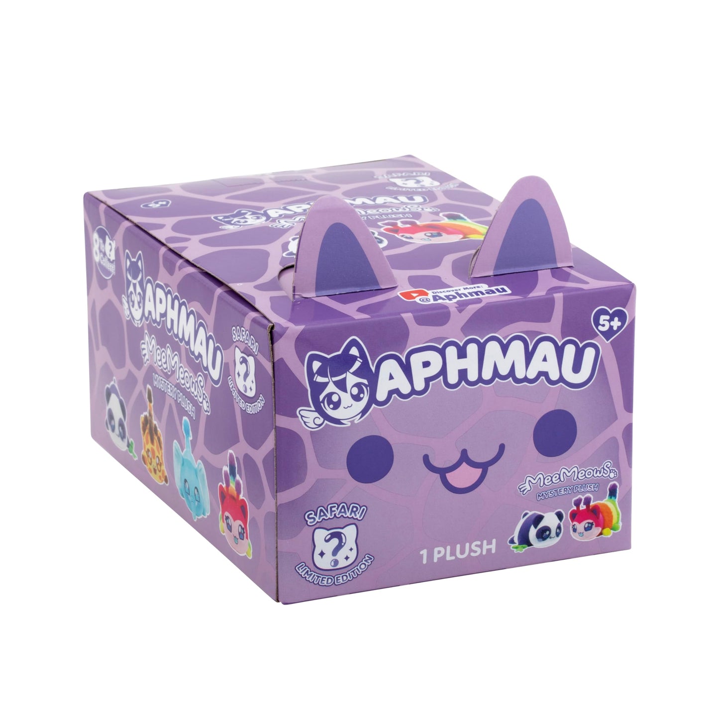 Aphmau 6” MeeMeow Mystery Plush – Ice Cream; YouTube Gaming Channel, Blind Box, 1 of 8 Possible Ice Cream MeeMeows, Official Aphmau Merch