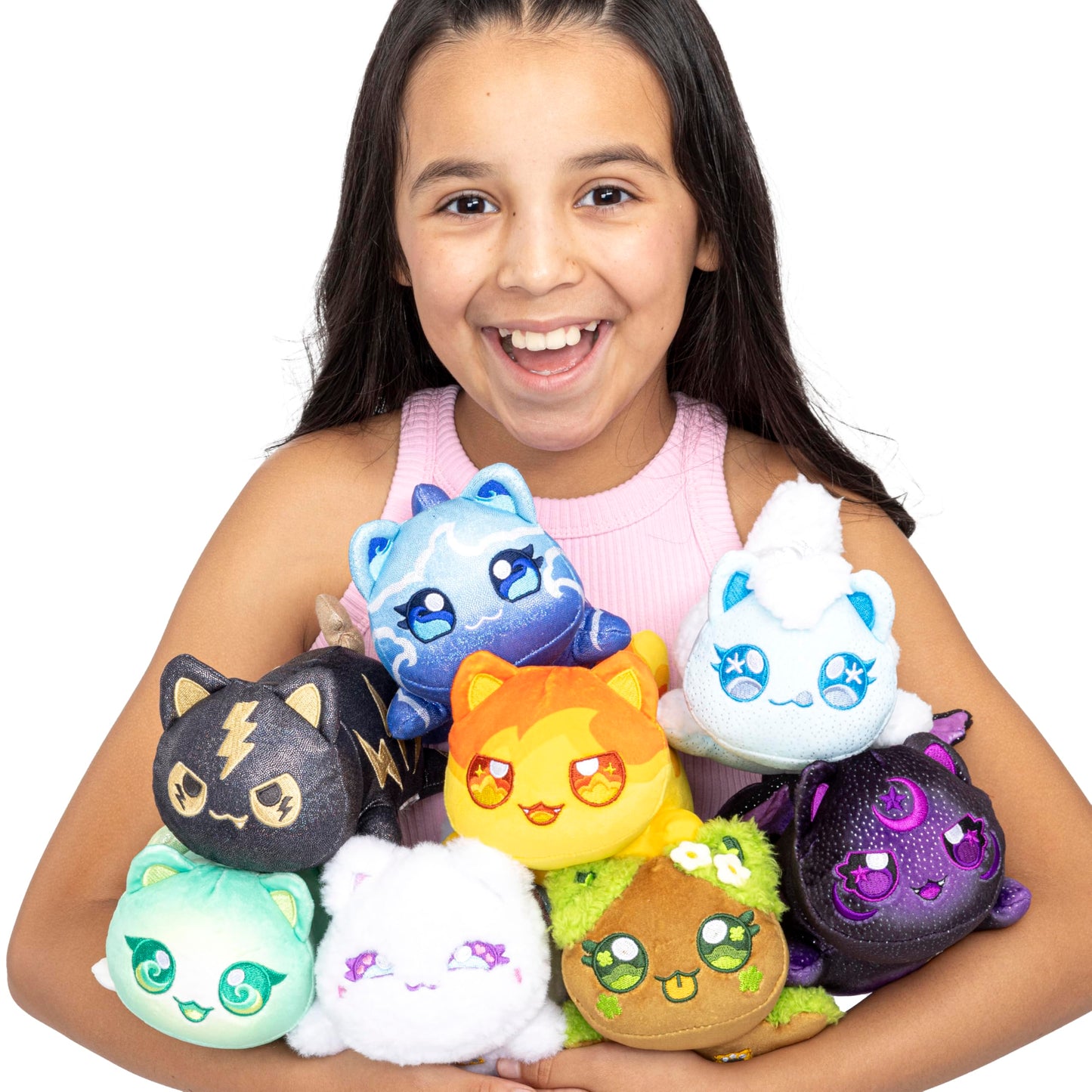 Aphmau 6” MeeMeow Mystery Plush – Ice Cream; YouTube Gaming Channel, Blind Box, 1 of 8 Possible Ice Cream MeeMeows, Official Aphmau Merch