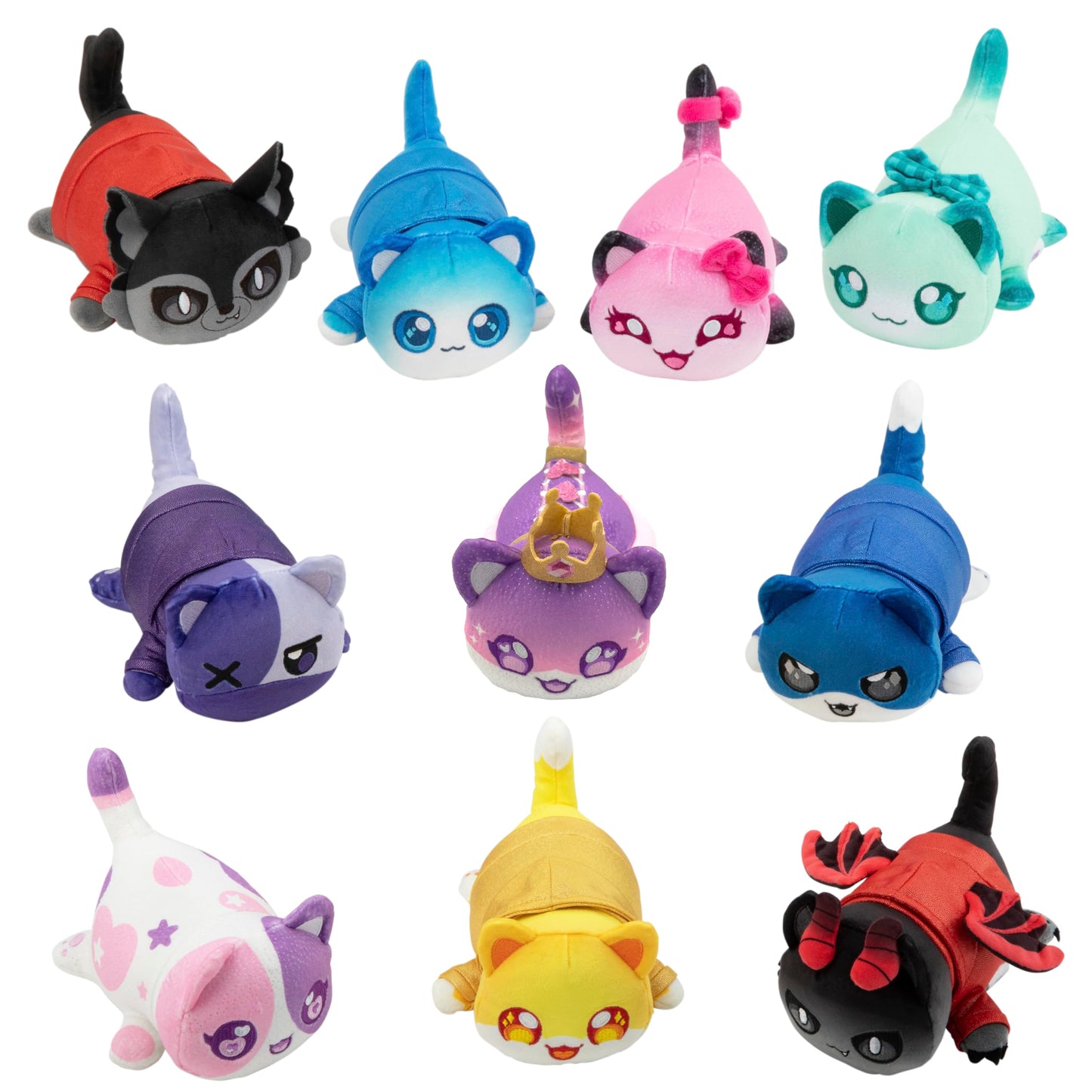 Aphmau 6” MeeMeow Mystery Plush – Ice Cream; YouTube Gaming Channel, Blind Box, 1 of 8 Possible Ice Cream MeeMeows, Official Aphmau Merch