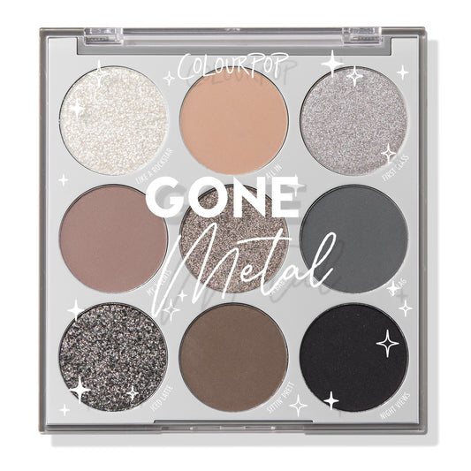 ColourPop That's Taupe Eyeshadow Palette - Cool-Toned Shadow Palette with Metallic and Matte Finishes - High-Pigment Eye Makeup with a Long-Wearing Formula (0.3 oz)