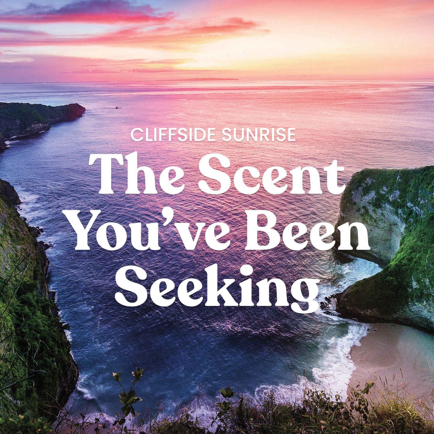 Yankee Candle Cliffside Sunrise, Scented Candle, 22oz Large Jar with up to 150 Hour Burn Time, Giftable